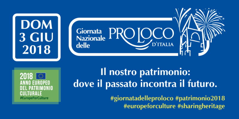 Giornata Nazionale Pro Loco d’Italia – Domenica 3 Giugno 2018 -Tutto pronto in Basilicata
