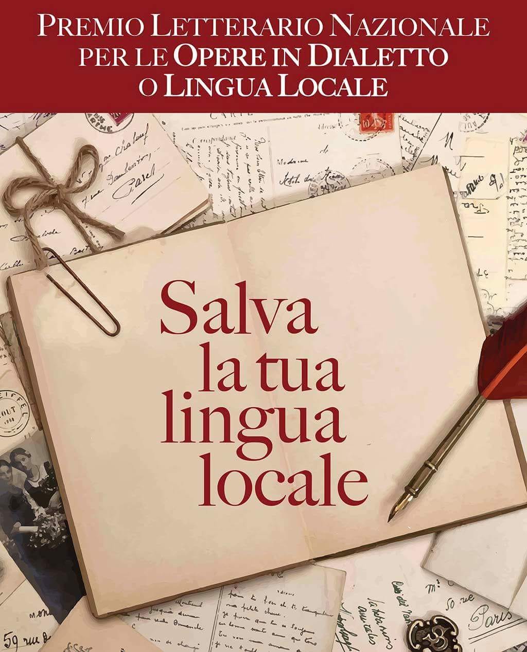 Al momento stai visualizzando E’ on line il bando 2018 del Premio Letterario Nazionale: “Salva la tua lingua locale” per le opere in Dialetto