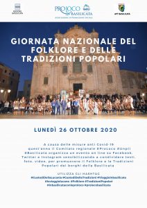 Scopri di più sull'articolo Giornata Nazionale del Folklore e delle Tradizioni Popolari: la mobilitazione web delle Pro Loco Di Basilicata