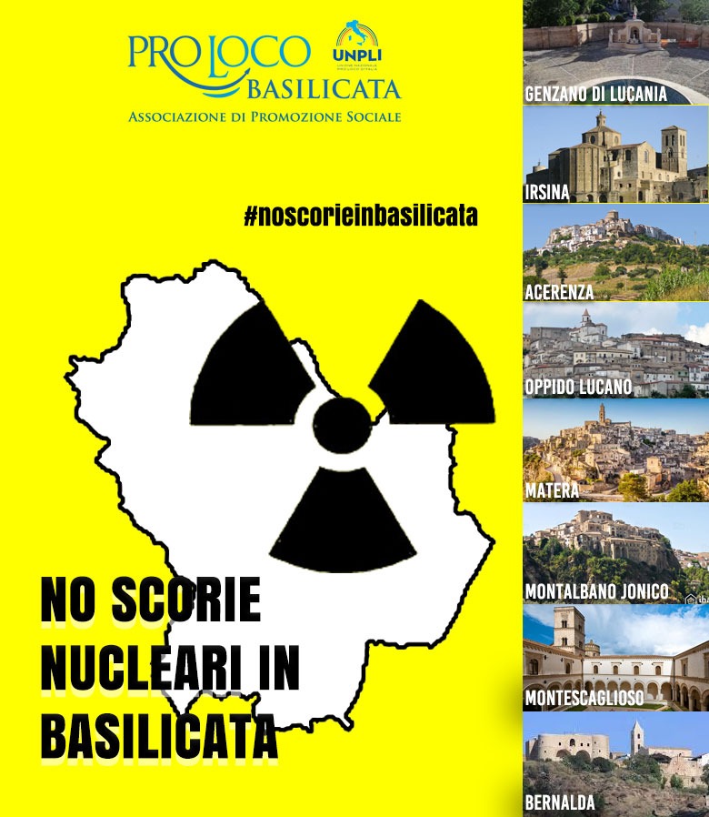 Al momento stai visualizzando No al deposito di scorie nucleari in Basilicata