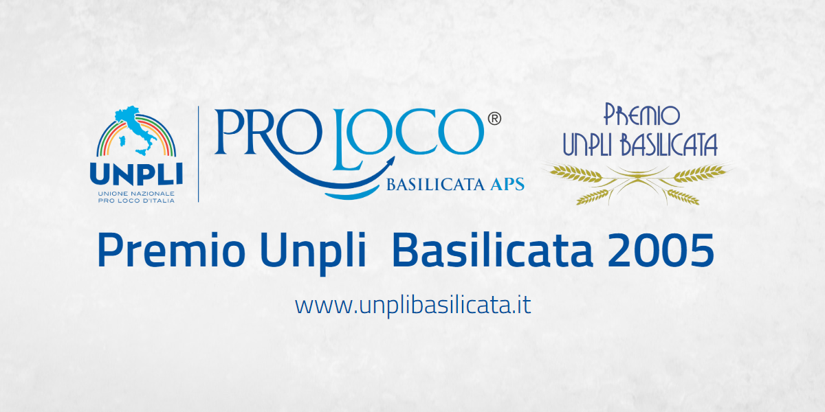Premio Unpli Basilicata 2005