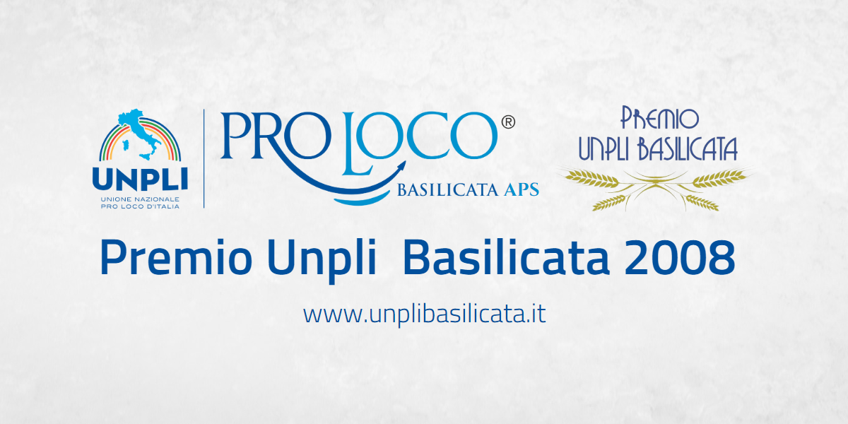 Premio Unpli Basilicata 2008