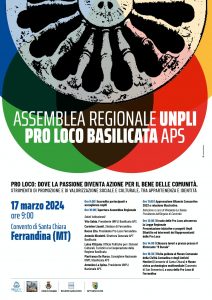 Scopri di più sull'articolo Assemblea Regionale UNPLI Pro Loco Basilicata APS