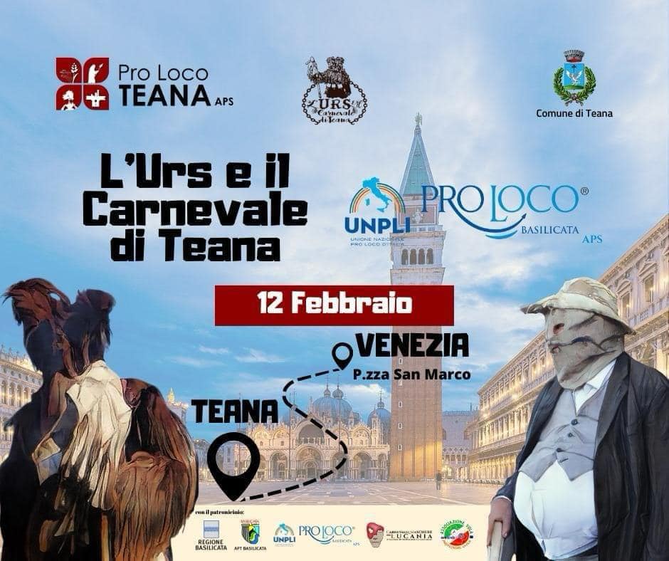 Al momento stai visualizzando La Basilicata protagonista all’evento UNPLI “Carnevali della Tradizione” a Venezia